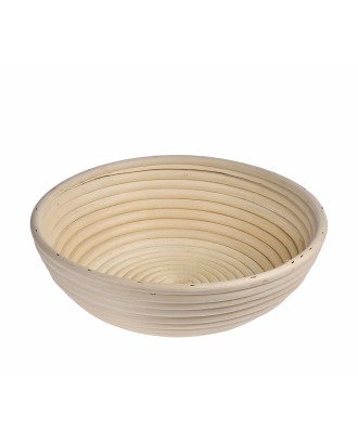 Cos pentru dospire aluat, din ratan, rotund, 25 cm - KUCHENPROFI
